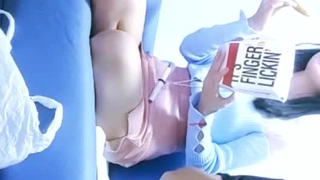 [黑丝袜的诱惑] 非常贴心的黑丝袜小美女~矇眼吃鸡都能认出哪只是男友的~无套多姿势爆插一波~