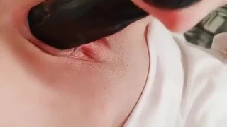 戴头巾的印度少女在清晰的音频中与男友享受性爱